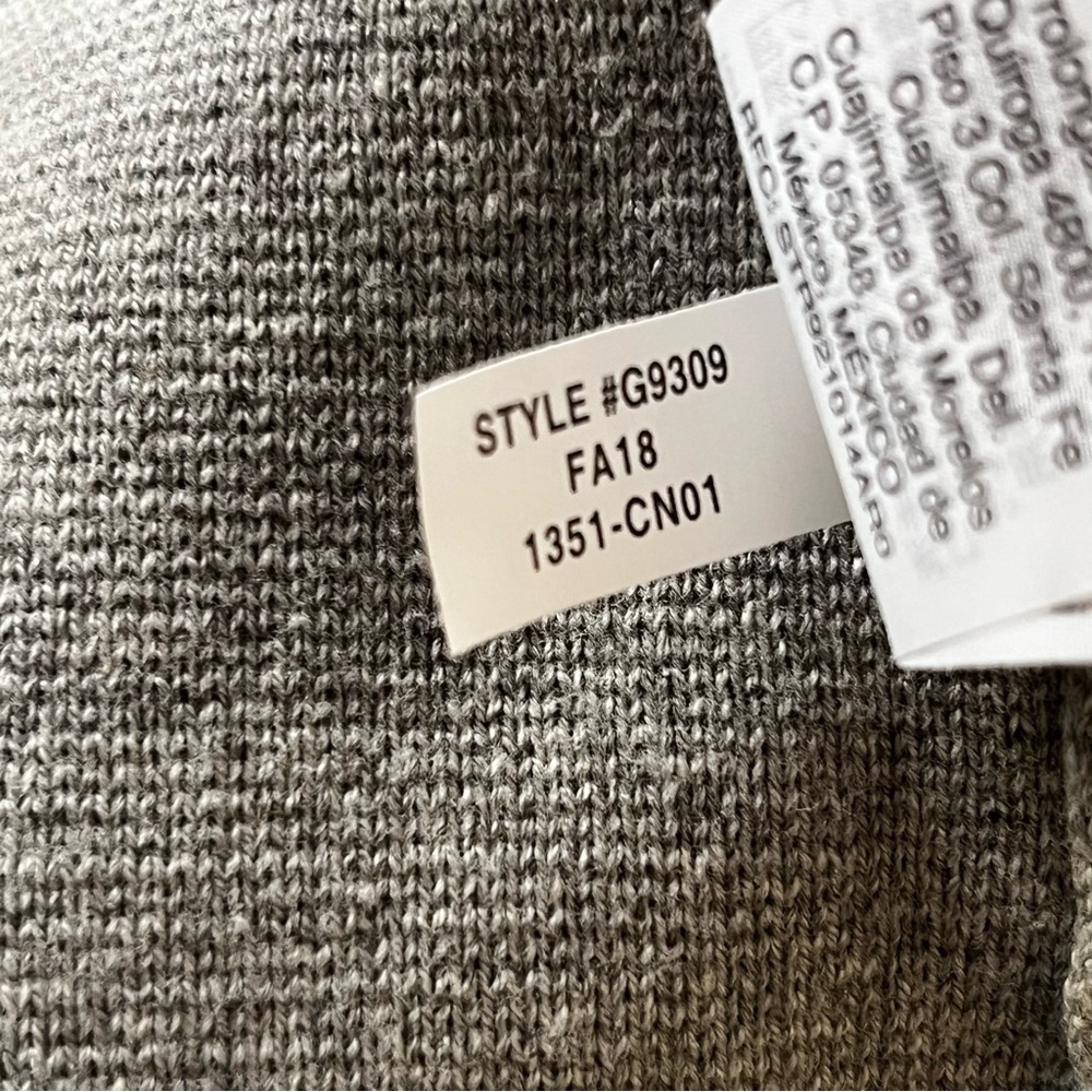 J. Crew Mercantile Sweater Blazer in Light Grey XXS - Picture 11 of 11